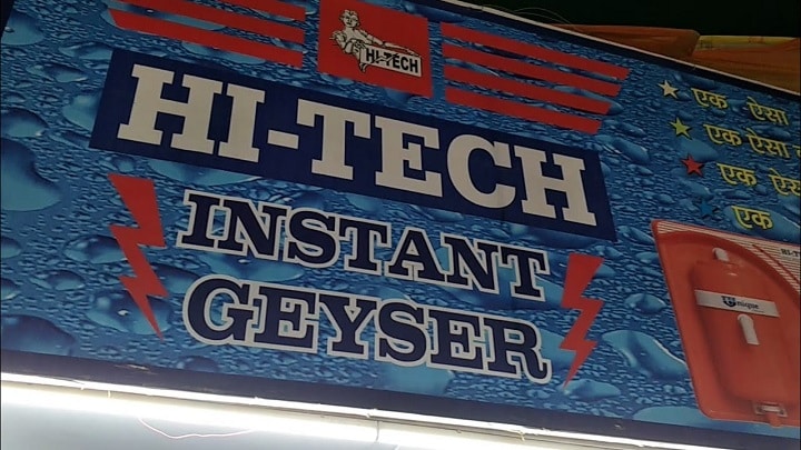 hi tech instant geyser