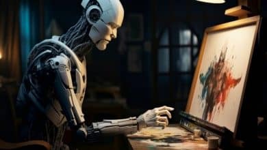 robot working as painter instead humans 23 2150911981