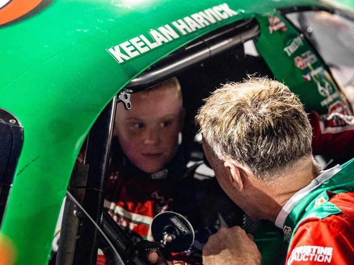 Keelan Harvick Comparison