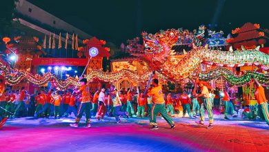 Thai Fortune Festival Dance with Dragons and Enjoy Blessings of Prosperity