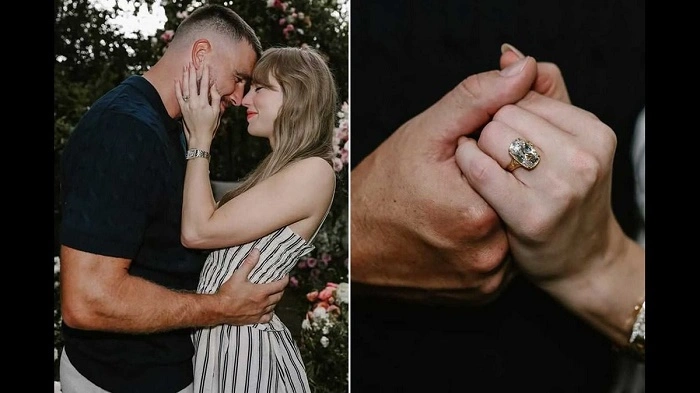 Taylor Swift and Travis Kelce are engaged.